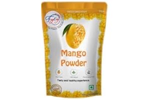 FZYEZY Freeze Dried fruit Powder Camping Vegan Snacks Dried Fruit Powder | Survival Food | Freeze-Dried Fruit Powder | Dehydrated Mango Powder | 50 gm