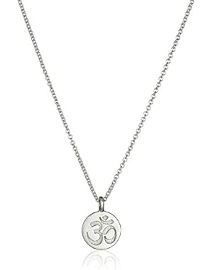Make a Wish Om Symbol Sterling Silver 16