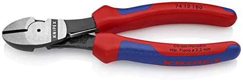 KNIPEX(クニペックス) 強力型ニッパー バネ付 180mm 7412180商品画像