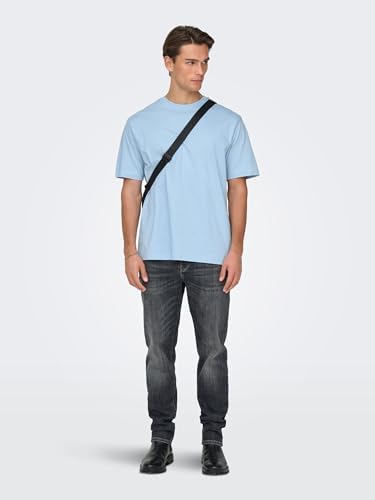 Onsfred Life RLX SS tee Noos, Azul (Cerúleo), M