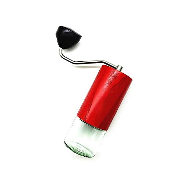Tragbare Handkaffeemühle Kaffeemühle Hohe Stickstoff Stahl Schleifkopf hochpräzise manuelle Grinder bewegliche… – Bild 3