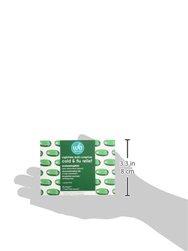 Wellness Basics Multi-Symptom Nighttime Cold & Flu Relief Softgel, 48 Count
