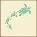 Sea Turtle Family Stencil -10.5