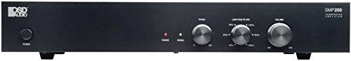 OSD Audio 300W Mono-Channel Class A/B Subwoofer Amplifier, Auto Sensing, 4 -8 Ohm Stable