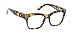 Peepers Women's Shine On - Blue Light Filtering Reading Glasses 2543250 Square Reading Glasses, Tortoise, 2.5