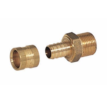 Comap 4270 Sliding Coupler, Brass