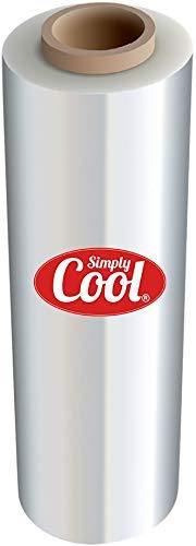 Stretch Wrap Industrial Strength Extra Thick 17" x 900 Sq Ft with 3" Core | 80 Gauge(20 Micron) Clear Cling Plastic| Durable Self-Adhering Packing ● Moving ● Packaging ● Heavy Duty Shrink Film Roll