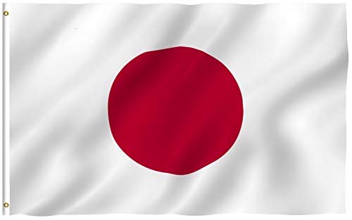 Anley Fly Breeze 3x5 Foot Japan Flag - Vivid Color