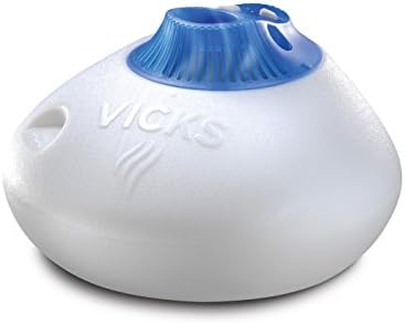 Steam (Vaporizer Humidifier Vicks for Baby Bedroom 18-24 hr Performance) WarmSteam Soothing Warm Mist Helps Relieve Cough &amp; Congestion. Has a Medicine Cup to use with Vaposteam or Kaz Inhalant