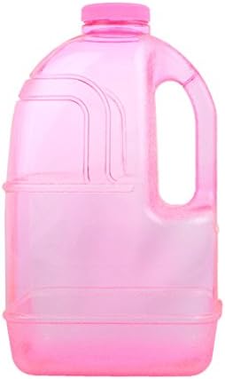 H8O® 1 Gallon Square BPA Free Water Bottle with 48mm Cap & Built-in Handle