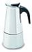 IMUSA USA B120-22061M Stainless Steel Stovetop Espresso Coffeemaker 4-Cup, Silver