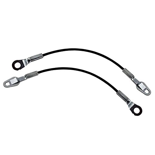 T1A Tailgate Support Cables Replacement For 1999 2007 Chevy Silverado 15 1 8 Inches Long Pair 