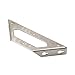 Angle Code, WEBI Stainless Steel Corner Braces, Trapeziform Angle Brackets, Multi-Angle Joint Fastener, Shelf Support for Desk Edge, Box, Wood Beam, 6 Pack