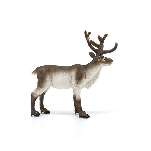 schleich WILD LIFE | Rentier 14837 | detailgetreue Tierfiguren | Zoo Spielzeug | ideales Geschenk für Jungen und Mädchen | Deko für Geburtstag | Spielfigur ab 3 Jahren | 13 x 6 x 12 cm – Bild 6