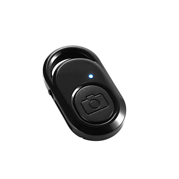 HITSLAM Bluetooth Fernbedienung, Kamera Auslöser mit Drahtlose Bluetooth Technologie, Kompatibel mit iPhone/Samsung/Huawei/BLU/Motorola (iOS und Android), Handgelenksarmband Einschließlich