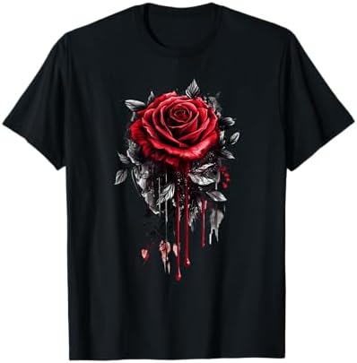 Amazon.com: Women's Red Poppy Botanical Poppies Red Poppy V-Neck T