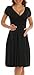 Maternity Tank Dress Party maternity dress Black For Night Out Winter Dresses Womens Pregnancy,Black,Medium