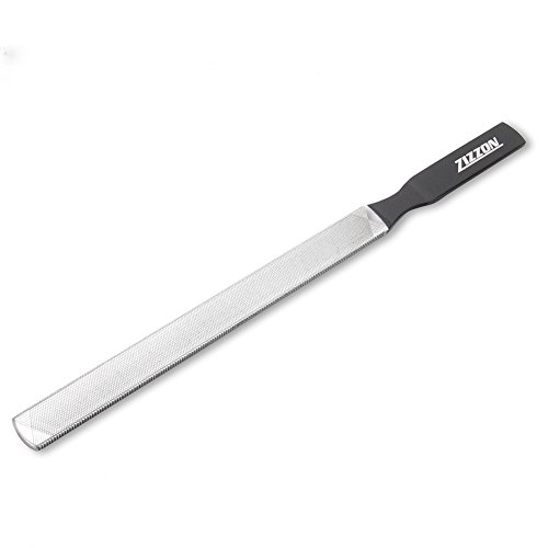 ZIZZON Stainless Steel Nail File 4 sides 7 inch Length