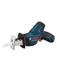 Bosch PS60 102 12 V Taladro Sierra de sable (con batería de ión de litio de bolsillo, Charge,