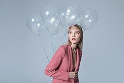 Styirl Clear Balloons Garland Kit- 100 pcs