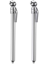 Hotop Tire Gauges Tire Pressure Gauges, Pencil Style, 2 Pack