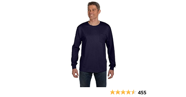 Hanes 6.1 oz. Tagless ComfortSoft Long 