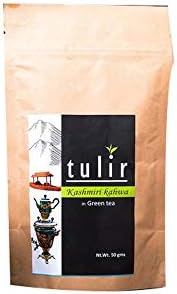 Tulir Kashmiri Kahwa Green Tea, Loose Tea 50 gm (Pack of 1)