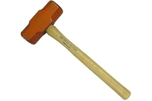 10-Lb Sledge Hammer with 16" AMERICAN Hickory Handle, HMSL-10SP - Sold by Ucostore Only