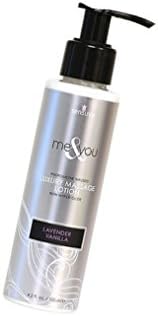 Me and You LAVENDER VANILLA Pheromone Infused Luxury Massage Lotion It can stay on the surface of your skin longer - Size 4.2 fl oz