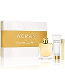 Woman By Ralph Lauren Gift Set (Perfume 3.4oz 100ml + Body Lotion 2.5 oz 75ml + Roller Perfume .35oz 10ml)