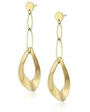 Pierre Cardin Brass Le Rhin Women's Gold Stud