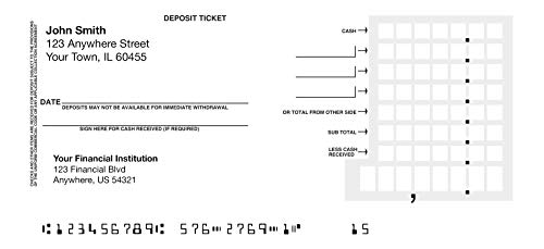 Scenic Scriptures Top Tear Value Priced Personal Checks (1 Box of Singles, Qty. 125)