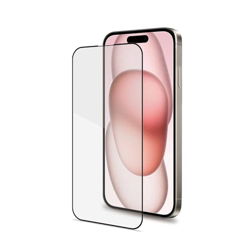 Celly Displayschutzfolie für Handy FULLGLASS1053BK iPhone 15 en promo sur Amazon
