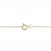 Solid 14k Yellow, White or Rose Gold 0.8mm Rope Chain (14, 16, 18, 20, 22, 24 or 30 inch)