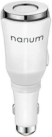 DricRoda Mini Car Aroma Diffuser,Portable Travel-size Ultrasonic Air Humidifier Aromatherapy Mist Maker w/Detachable Car Charger for Car Bedroom Baby Kids Home Office,White