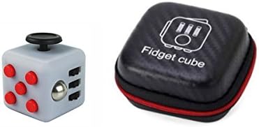 Fidget Cube Relieves Stress And Anxiety for Children and Adults Anxiety Attention Toy(Cube + Case)