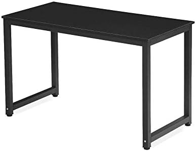Millhouse Computer Desk Workstation 120x60 cm Black Steel MDF Desktop