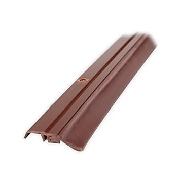 DIWARO® Türbodendichtung, Türdichtung, Bodendichtung| Länge 1m | weiß| geeignet als Türdichtung zum Schutz vor Kälte und hohe