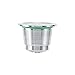 Reusable Nespresso Pods Stainless Steel Refillable Capsules for Nespresso Machines+ Free Spoon