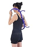 AmazeFan Trigger Point Therapy Self Massage Tool, Lower Back Massager, Neck Massager, Shoulder Massager, Myofascial Release Tool – Deep Muscle Handheld Massage Stick