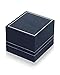 THE PEARL SOURCE 10-11mm Genuine Black Tahitian South Sea Cultured Pearl Leah Ring for Women