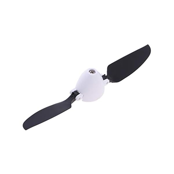 2 Pcs Ersatzpropeller Propeller für WLtoys F959 3 Kanal Flugzeug - Schwarz, Weiß – Bild 8