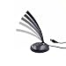 eBerry 2nd Generation Plug and Play Home Studio Adjustable Desktop USB Microphone Elegant Streamline Design USB Mic Compatible with PC, Laptop and Mac, Ideal for Chatting and Skype