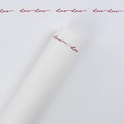 限定特価 装飾材料 花包装紙 英語ボーダーブーケ裏地紙ギフトショップ包装材料誕生日プレゼント装飾紙 ピース さまざまな色 Color 6 大注目