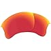 Dynamix Polarized Replacement Lenses for Oakley Flak Jacket XLJ | Easy to Install | Fit Perfectly | Fire Red