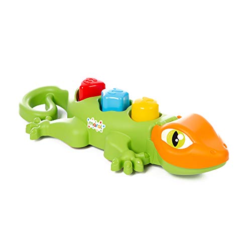 Brinquedo Didático de Lagartixa Maral, Multicolor