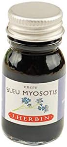 Jacques Herbin 11515T, Writing and drawing ink, Fountain pens and rollerballs, bleu myosotis/ Forget-me-not blue, 10 ml - Image 4