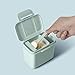 LANEYLI Green Large Formula Dispenser with Scoop, 0.92 LB (420 g) Capacity, Stable & Portable, BPA Free, Polypropylene, Ideal for Travel, Outdoor Activities, Baby Food Storage & Snack Cup