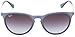 Ray-Ban ERIKA - RUBBER BLUE Frame GREY GRADIENT Lenses 54mm Non-Polarized
