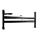 Kuyal Keyboard Stand Adjustable Metal Double-X Electronic Piano Stand Music Keyboard Rack With Locking Straps